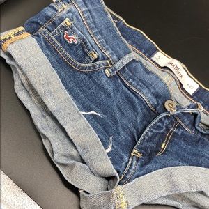 Hollister denim shorts